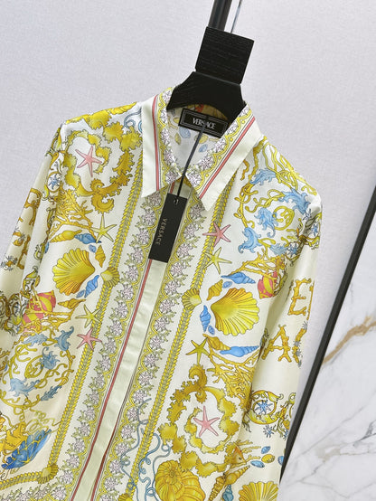 Vers 25ss Silk shirt