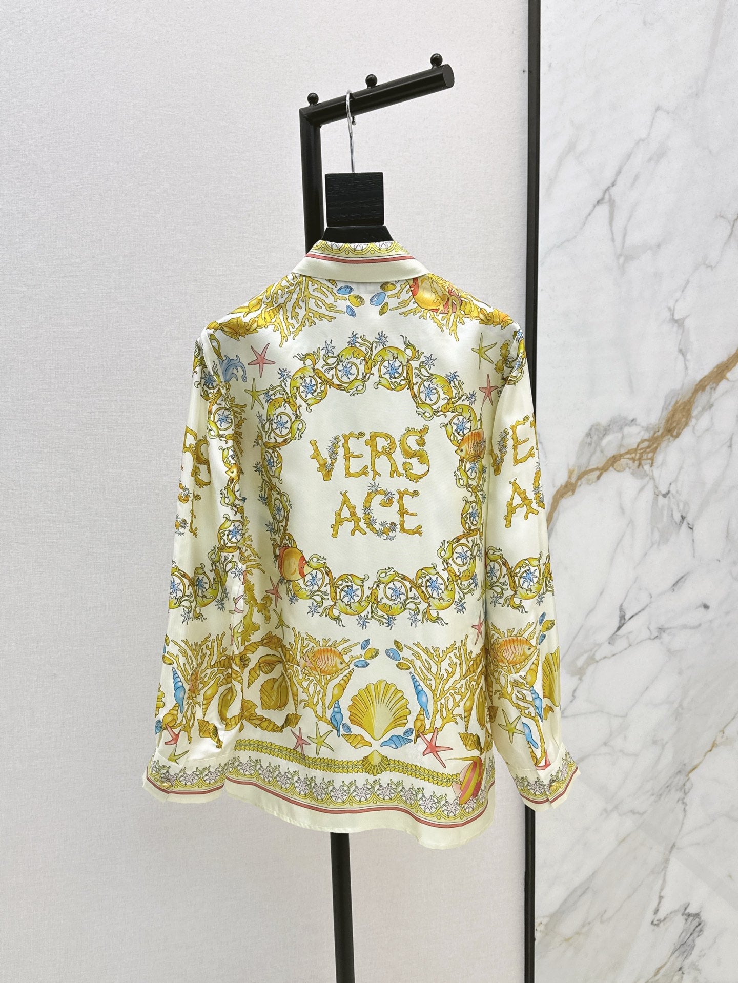 Vers 25ss Silk shirt