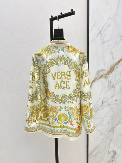 Vers 25ss Silk shirt