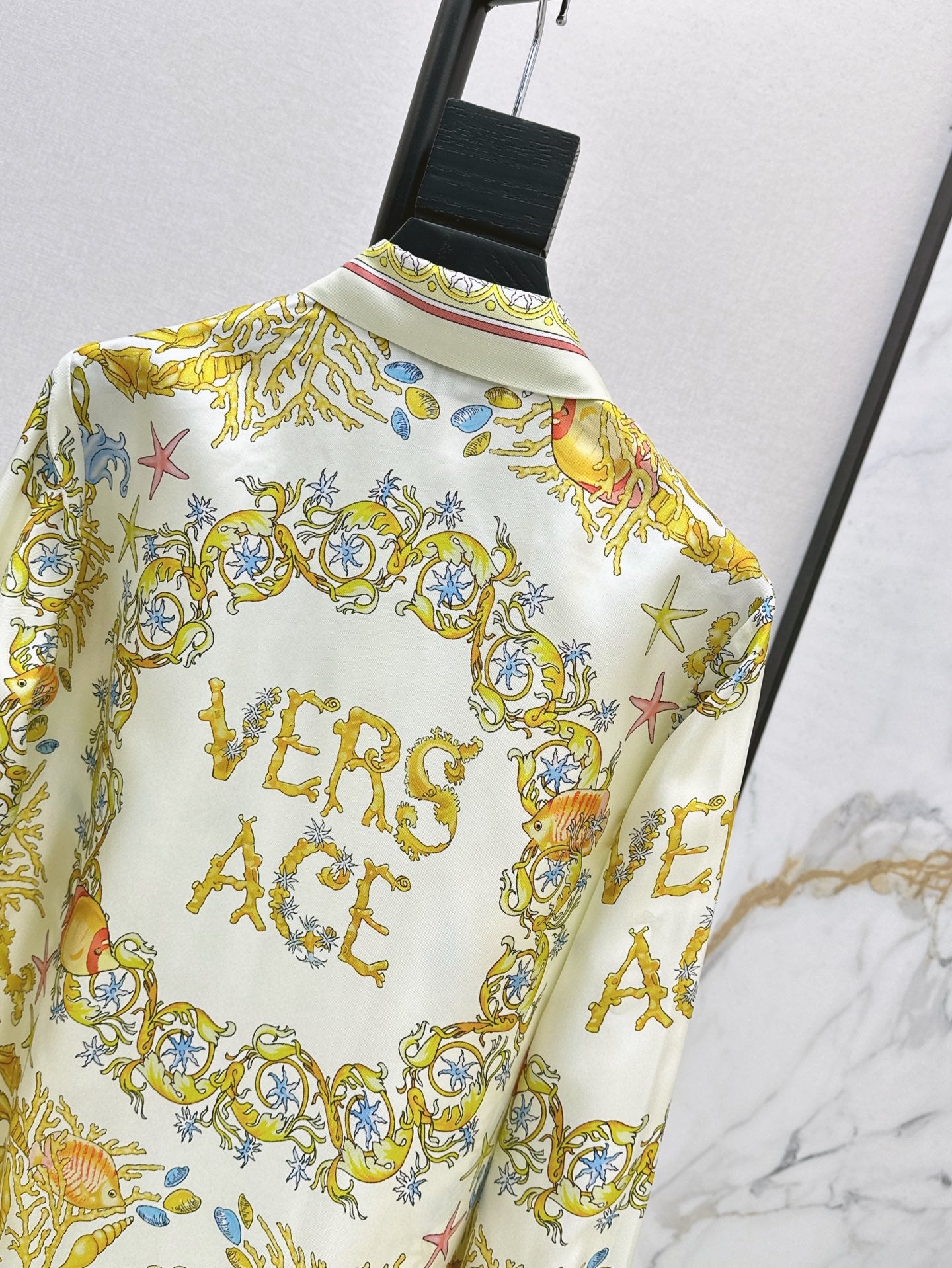 Vers 25ss Silk shirt