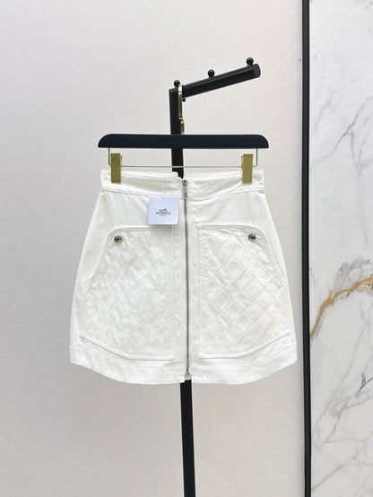 Her 25ss zipper skirt