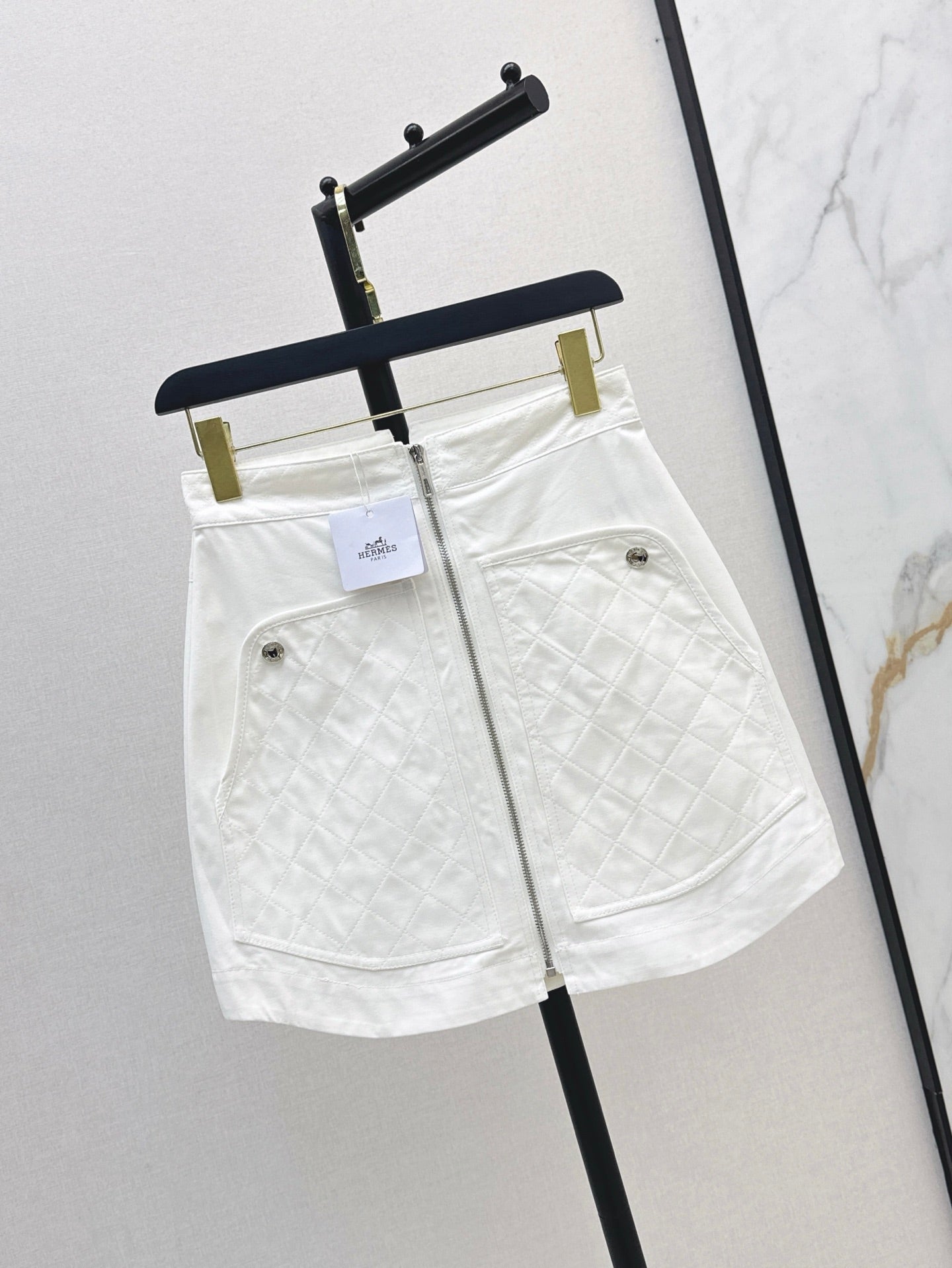 Her 25ss zipper skirt