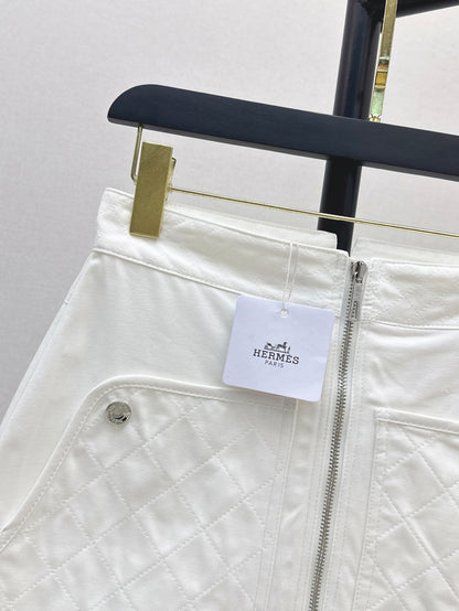 Her 25ss zipper skirt