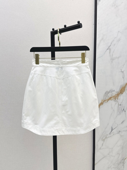Her 25ss zipper skirt