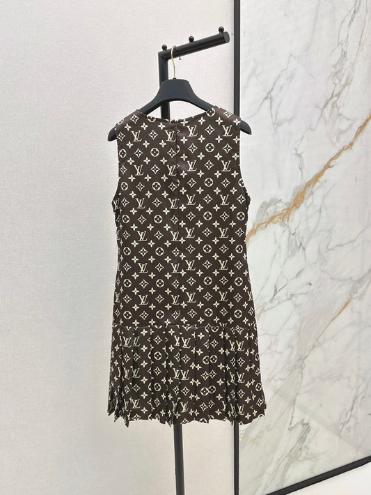 Louis 25ss monogram dress