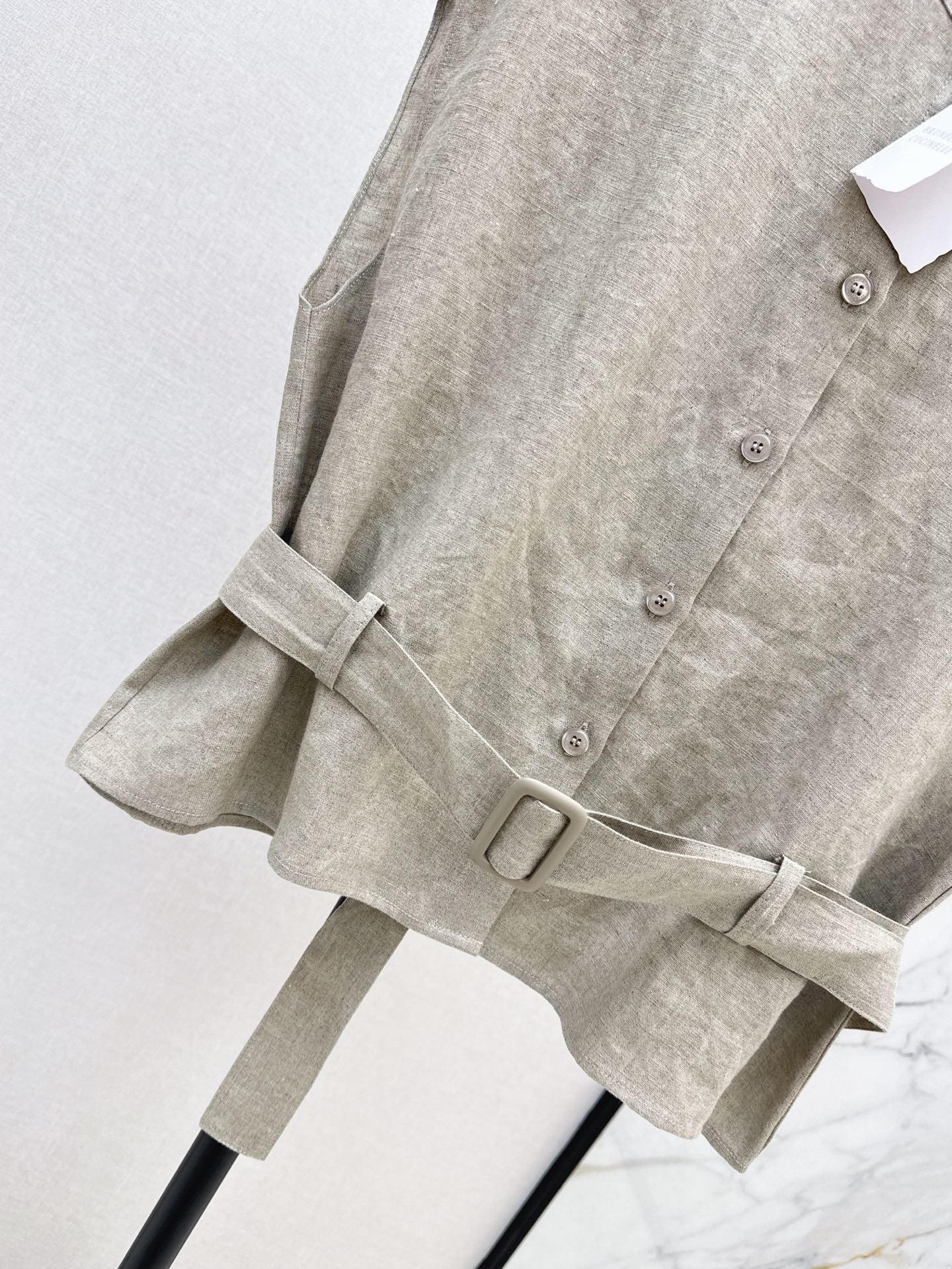 Brune 25ss linen vest