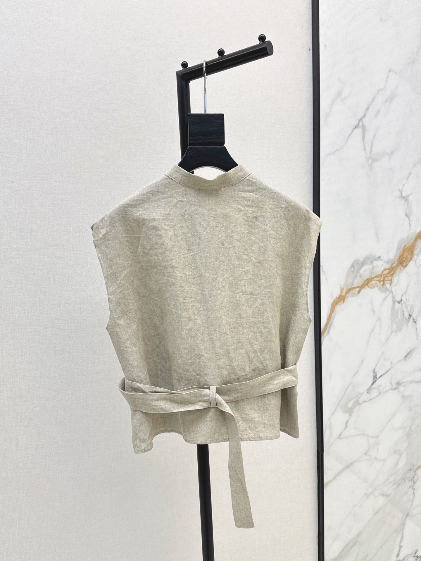 Brune 25ss linen vest