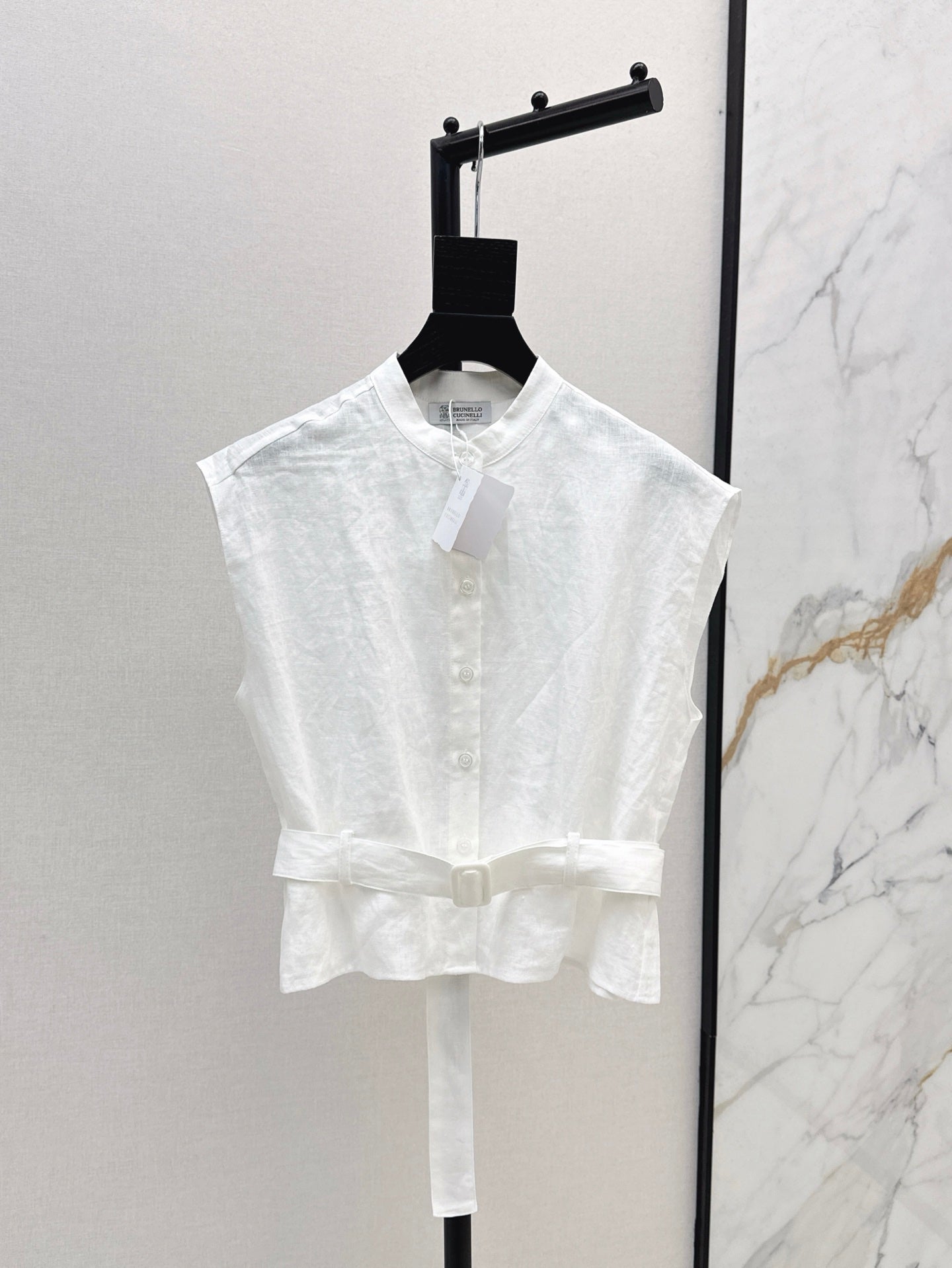 Brune 25ss linen vest