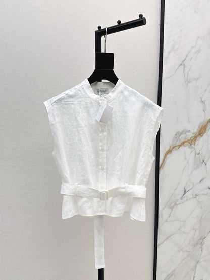 Brune 25ss linen vest