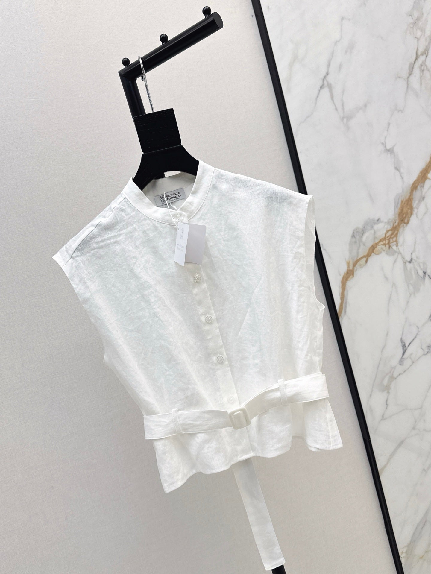 Brune 25ss linen vest