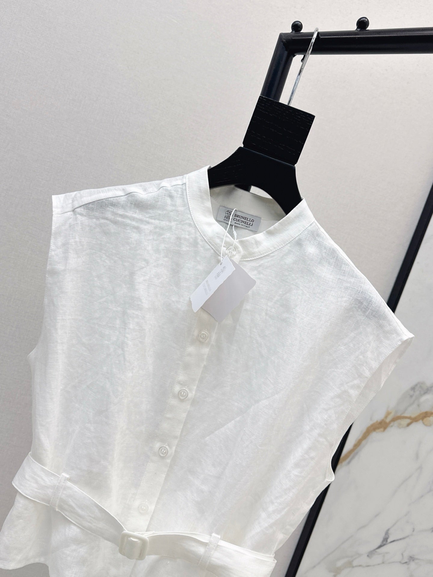 Brune 25ss linen vest