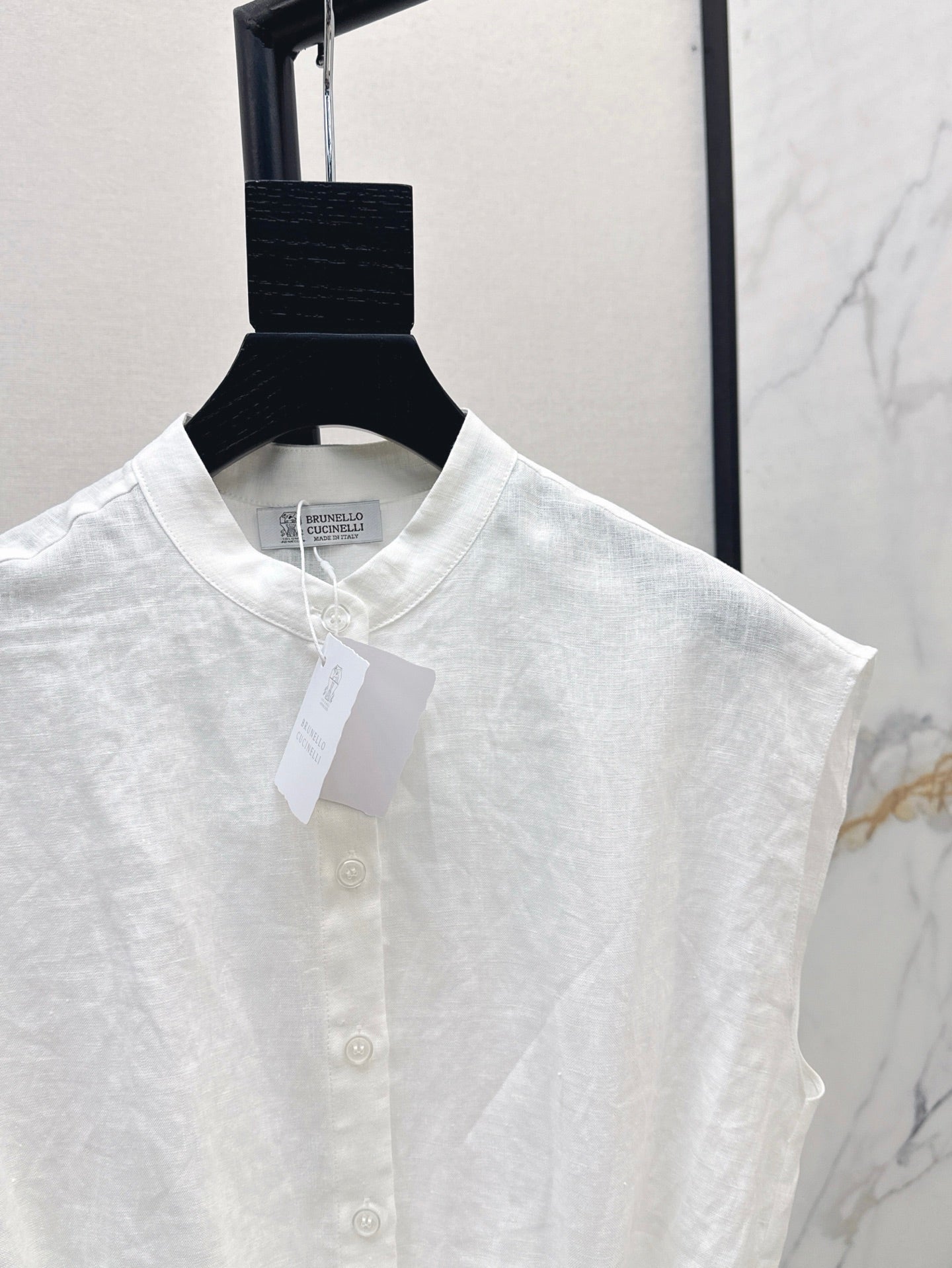 Brune 25ss linen vest