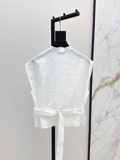 Brune 25ss linen vest