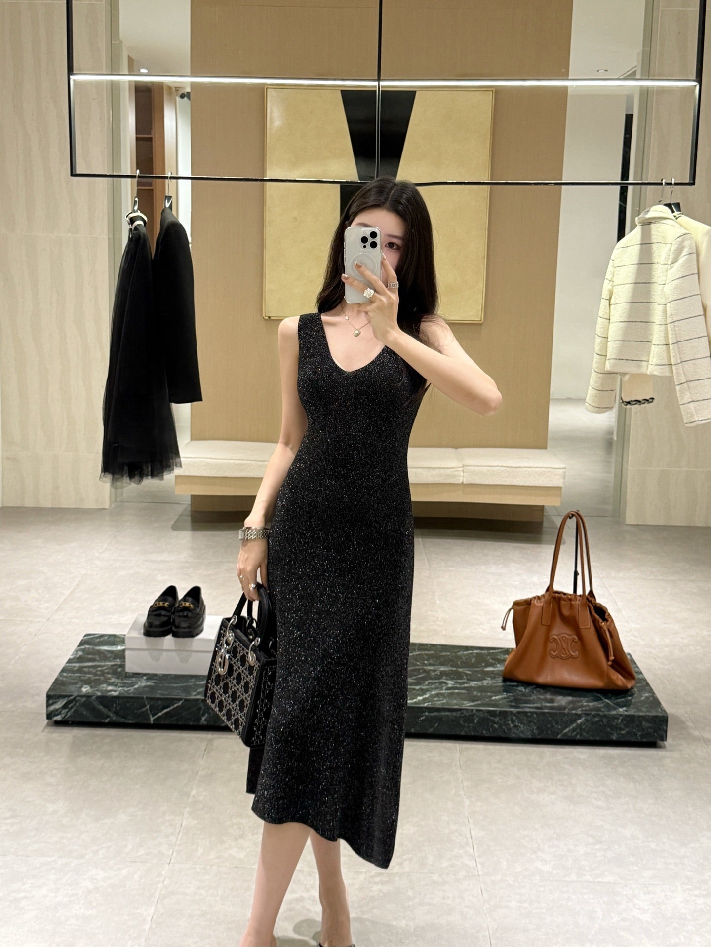 Bal 25ss sleeveless dress