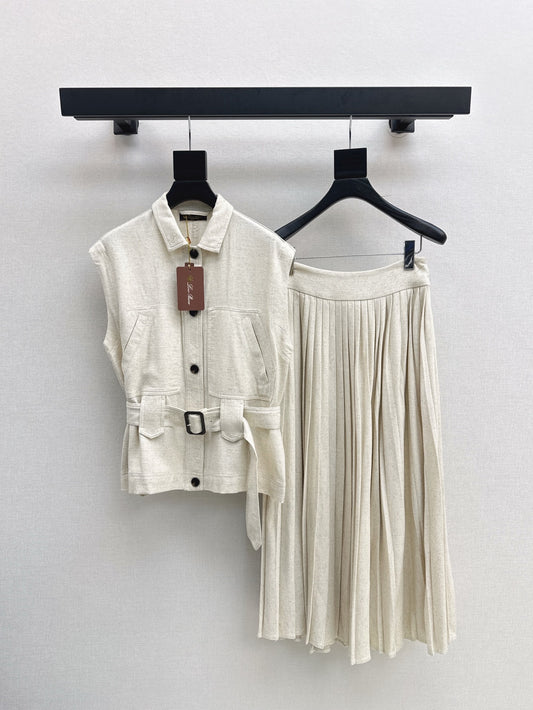 Loro 25ss linen suit