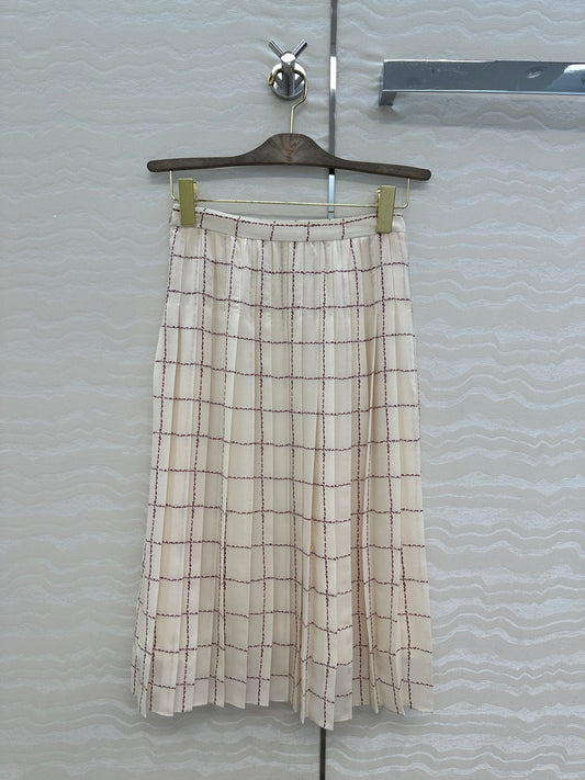 Loro 25ss silk skirt