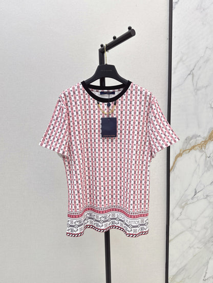 Louis 25ss print t-shirt