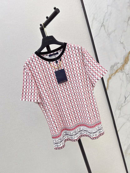 Louis 25ss print t-shirt