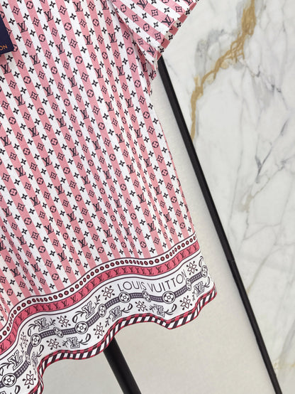 Louis 25ss print t-shirt