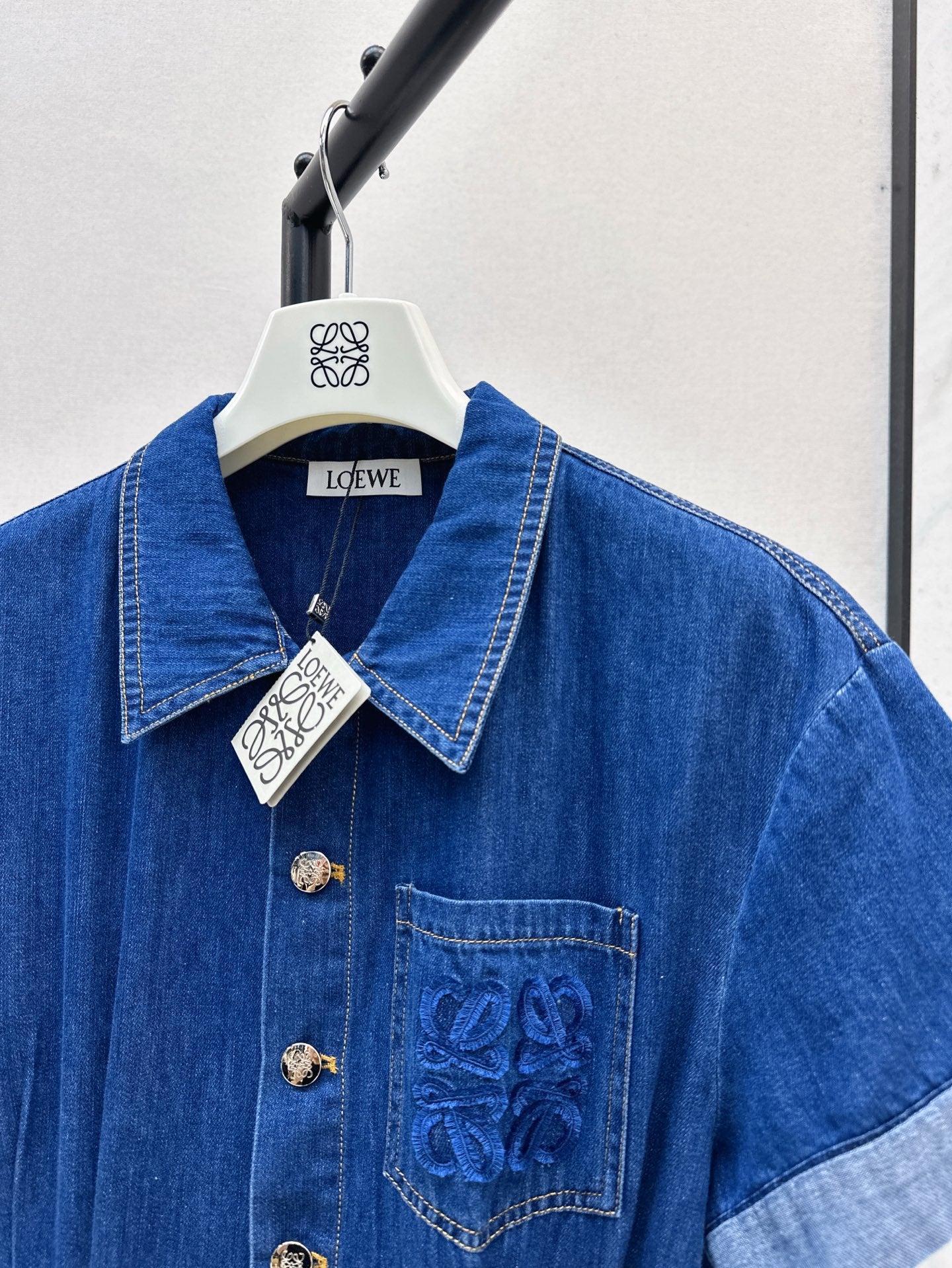 Loe 25ss denim dress