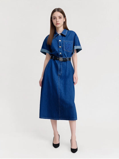 Loe 25ss denim dress