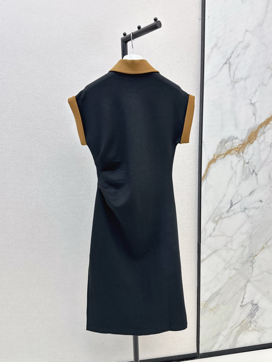 Loe 25ss lapel dress