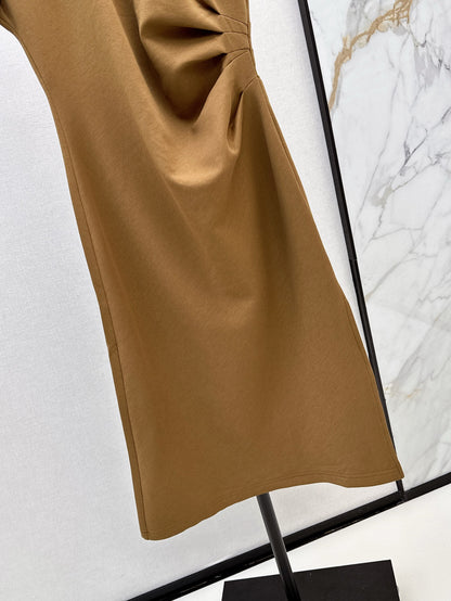 Loe 25ss lapel dress