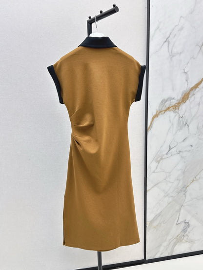 Loe 25ss lapel dress