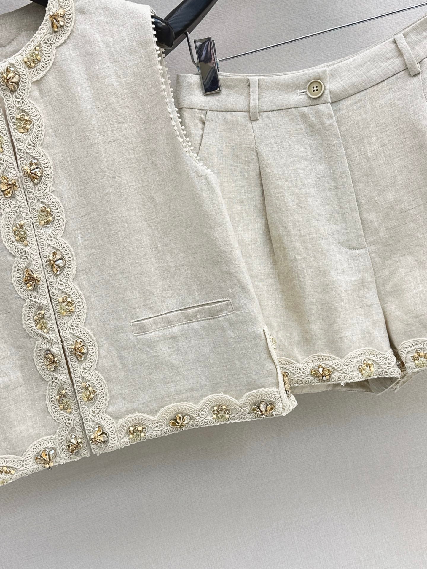 Loro 25ss linen suit