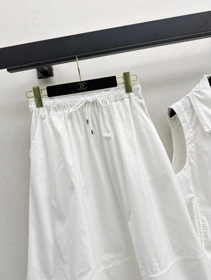 Chan 25ss vest skirt set