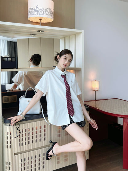 Saint lau 25ss tie shirt