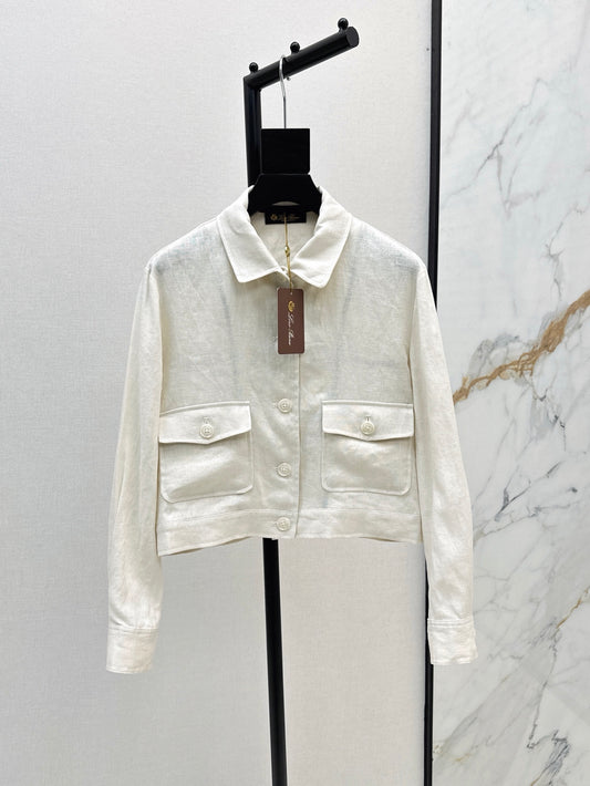 Loro 25ss Linen jacket