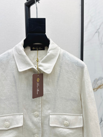 Loro 25ss Linen jacket
