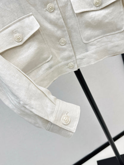 Loro 25ss Linen jacket