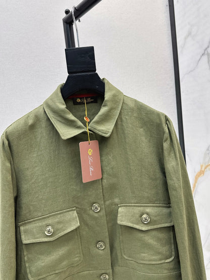 Loro 25ss Linen jacket