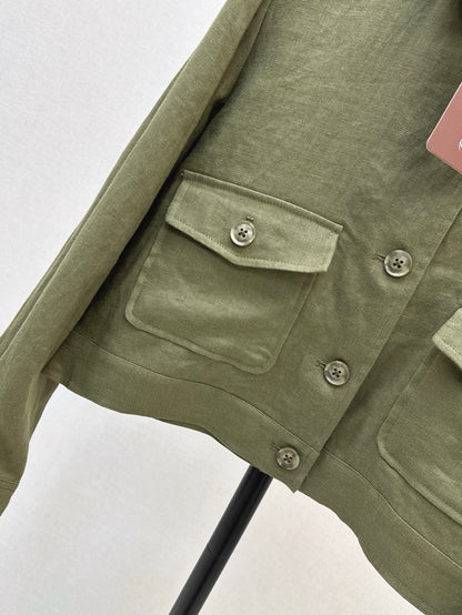 Loro 25ss Linen jacket