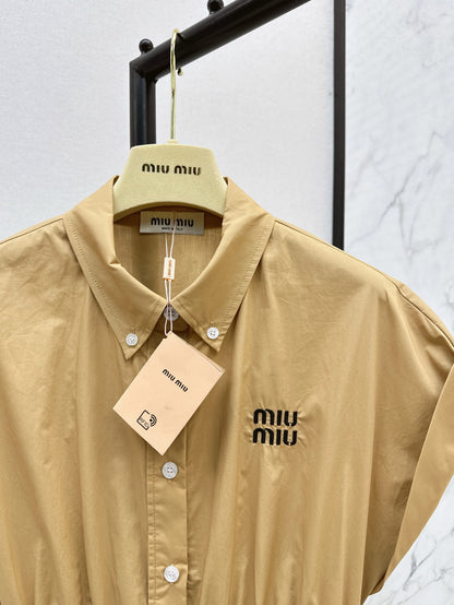 Miu 25ss shirt dress