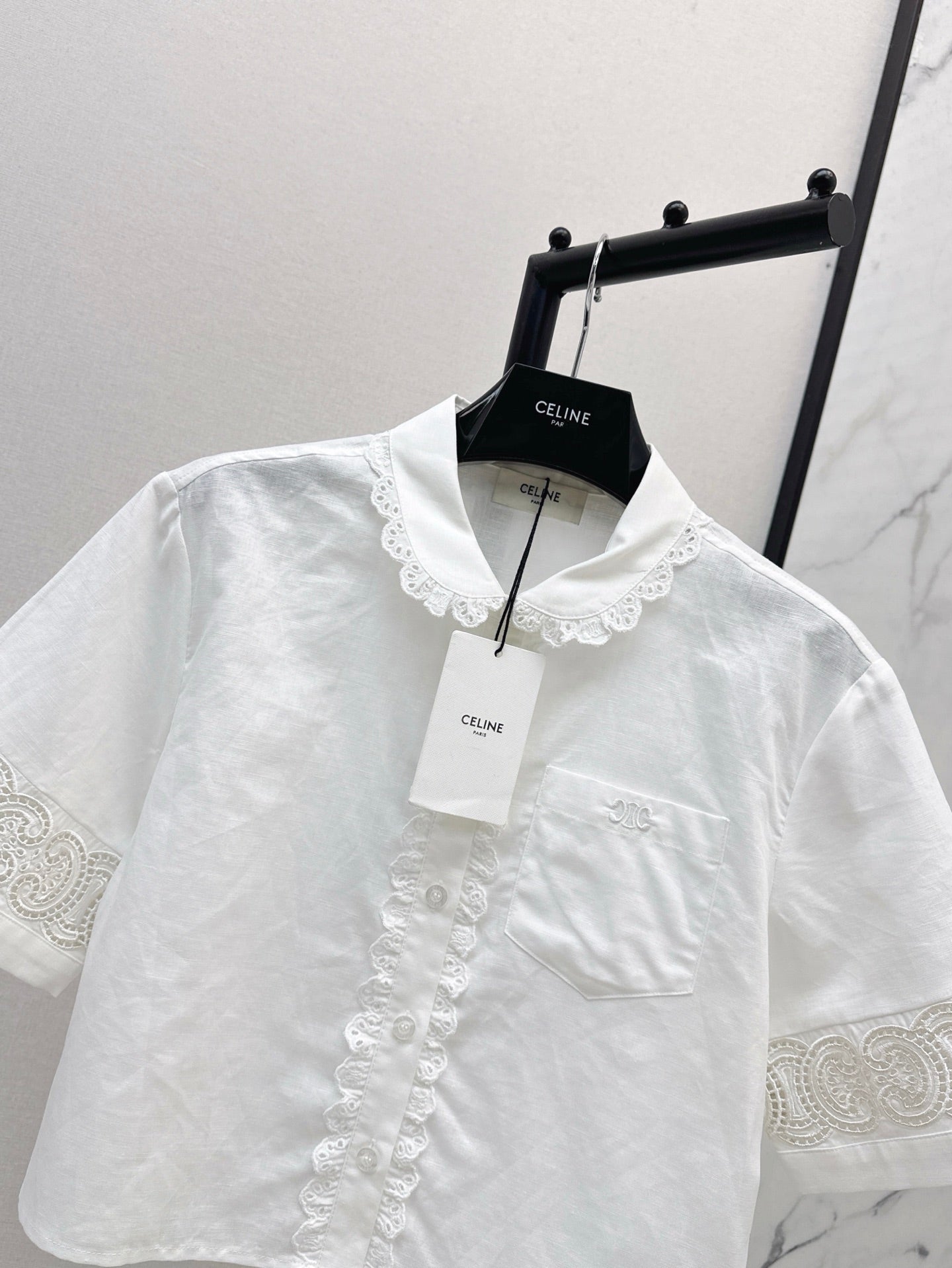 Celi 25ss lace shirt