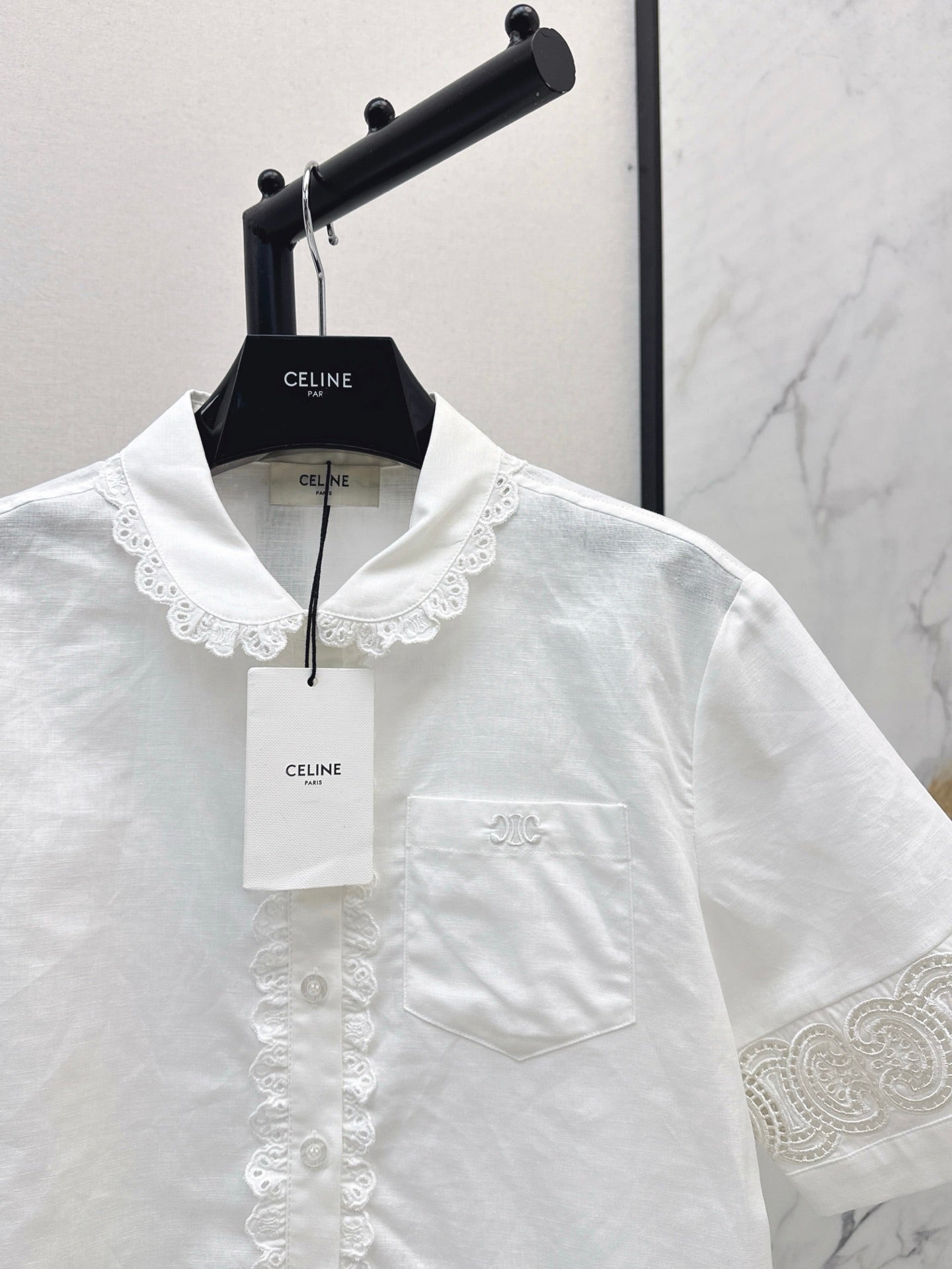 Celi 25ss lace shirt