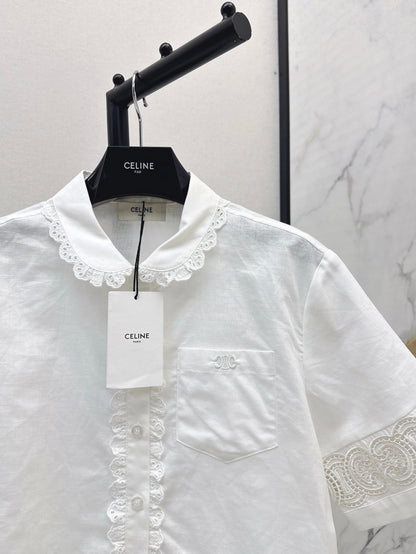 Celi 25ss lace shirt