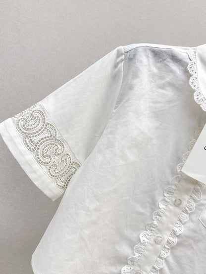 Celi 25ss lace shirt