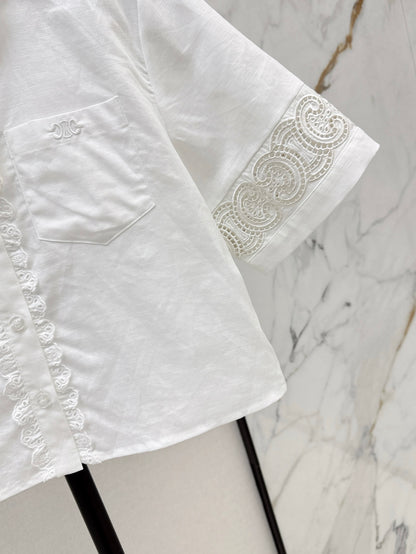 Celi 25ss lace shirt