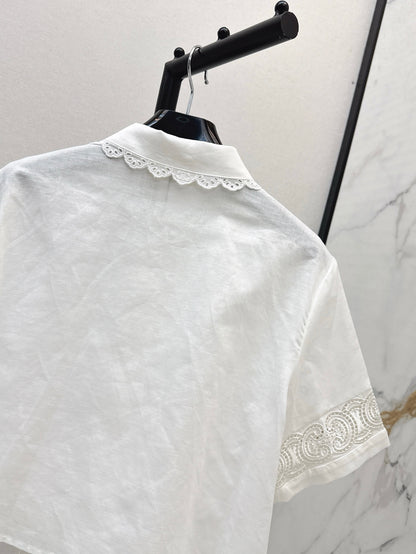 Celi 25ss lace shirt