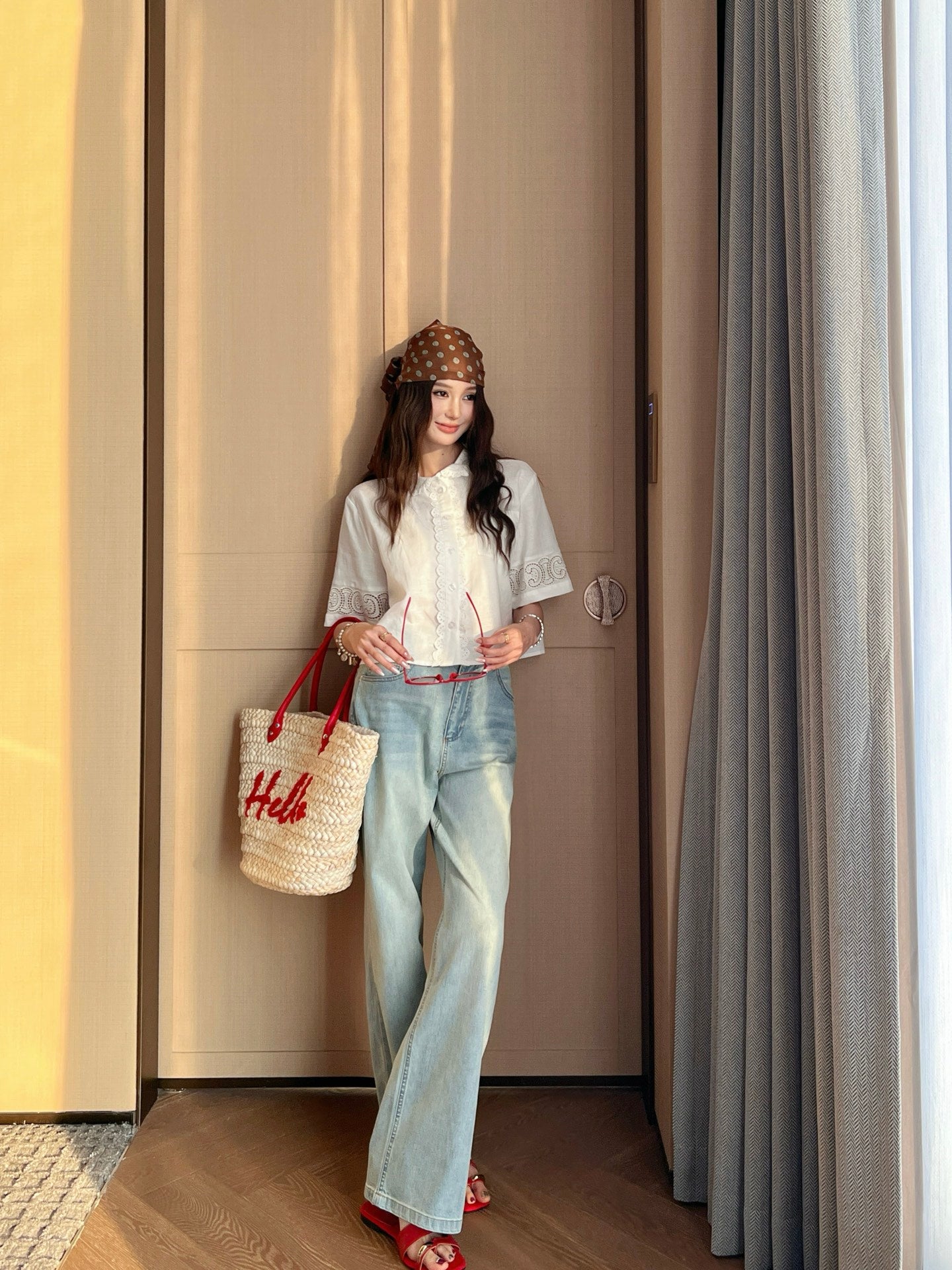 Celi 25ss lace shirt