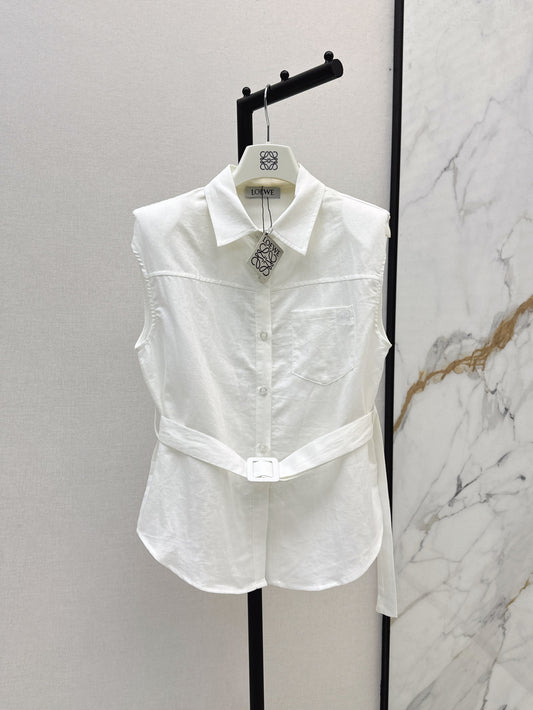 Loe 25ss sleeveless shirt