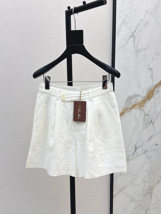 Loro 25ss linen short