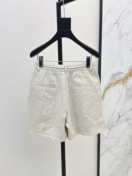 Loro 25ss linen short