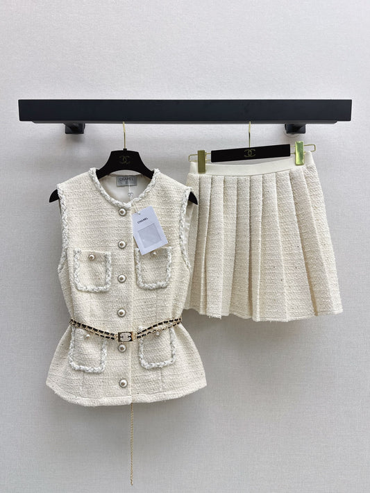 Chan 25ss woven suit