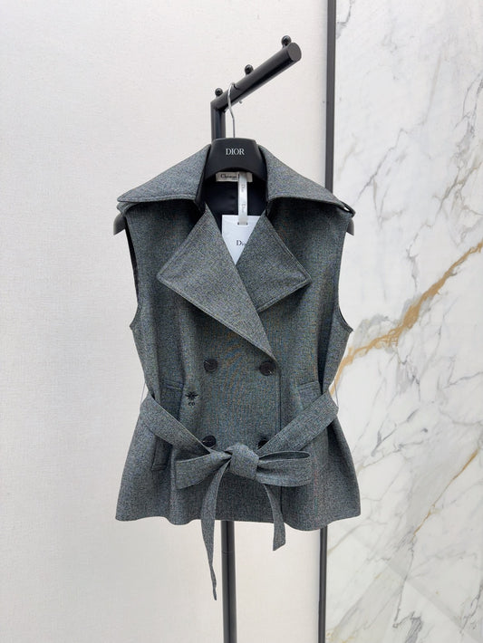 CD 25SS embroidered vest