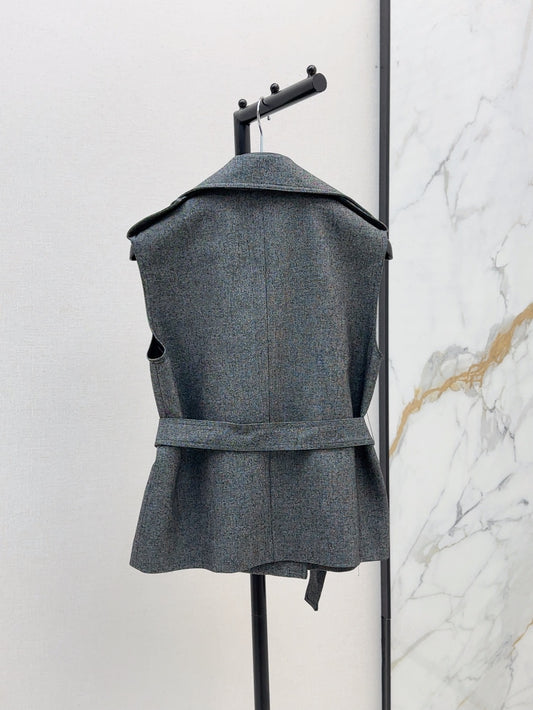 CD 25SS embroidered vest